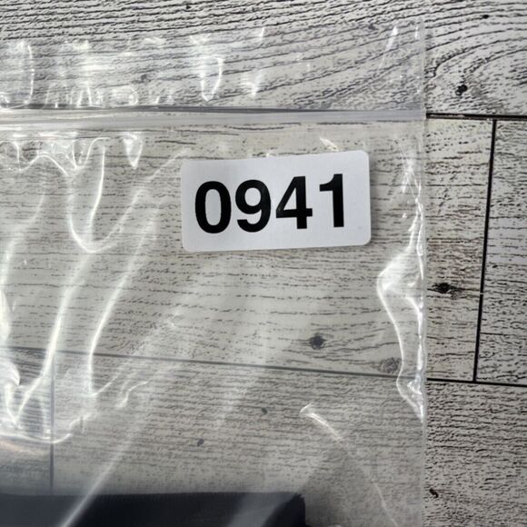 Allen B by Allen Schwartz Leggings Womens L Velvet Like Ruched Whimsy Goth - Picture 10 of 10